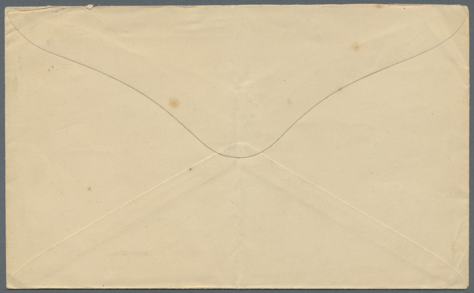 Br Cook-Inseln: 1908. Official Mail Envelope (vertical Crease) Headed 'On Public Service Only' Addressed To Papeete, Tah - Cook Islands