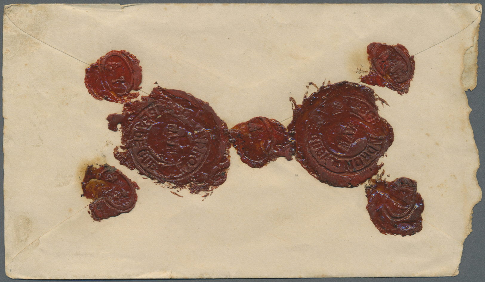 Br Cuba - Spanische Kolonie: 1891. Envelope (roughly Opened At Left Affecting Two Adhesives) Addressed To To Matamas Bea - Cuba (1874-1898)