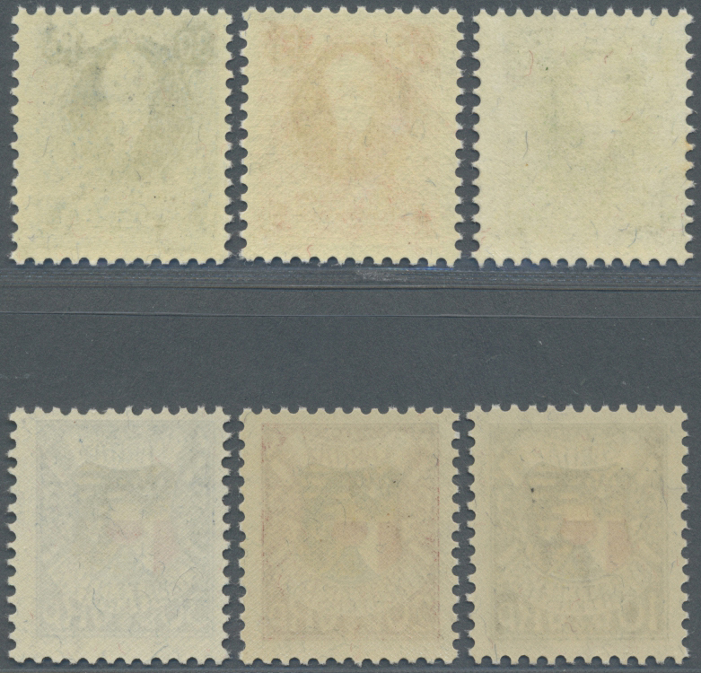 ** Liechtenstein: 1925 - 1927: 85. Und 87. Geburtstag Von Fürst Johann II., 2 Tadellos Postfrische Serien (S.B.K. - Covers & Documents