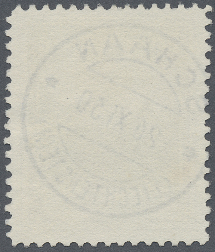 O Liechtenstein: 1930, Freimarke 1,20 Fr Schwarzockerbraun 'Schloss Vaduz', Gezähnt L 10½, Schön Mit Glasklarem - Lettres & Documents