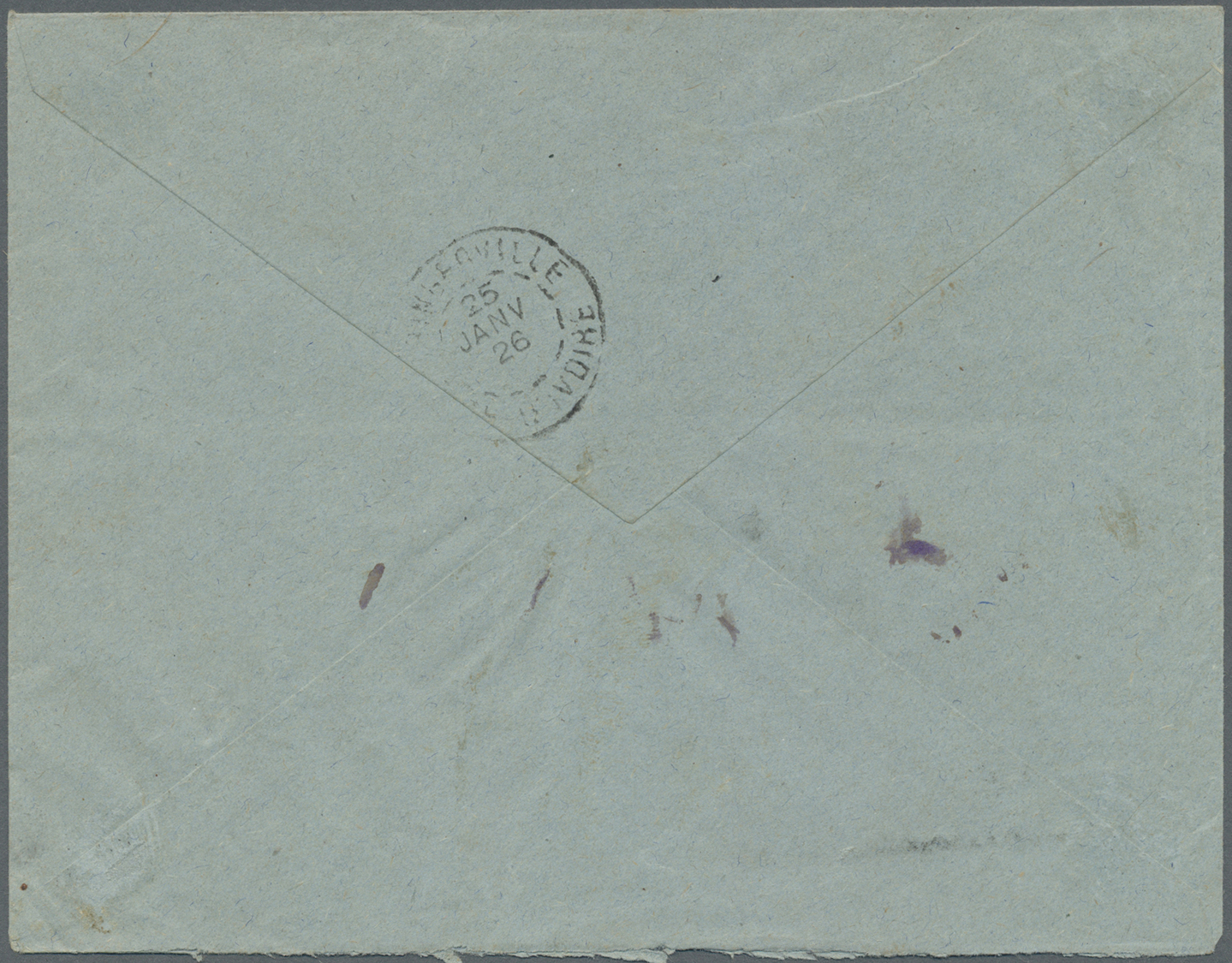 Br Elfenbeinküste: 1926. Stampless Official Envelope Addressed To Bingerville Endorsed 'S.O.' Cancelled By Katiola/Cote  - Ivory Coast (1960-...)