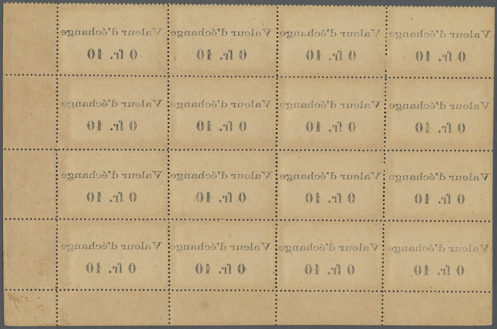 (*) Elfenbeinküste: Timbres Monnaie. 3 Feuilles De 16 Timbres Monnaies Avec N° De Planche, Yvert 44+45+48 (cote 1988). E - Costa D'Avorio (1960-...)