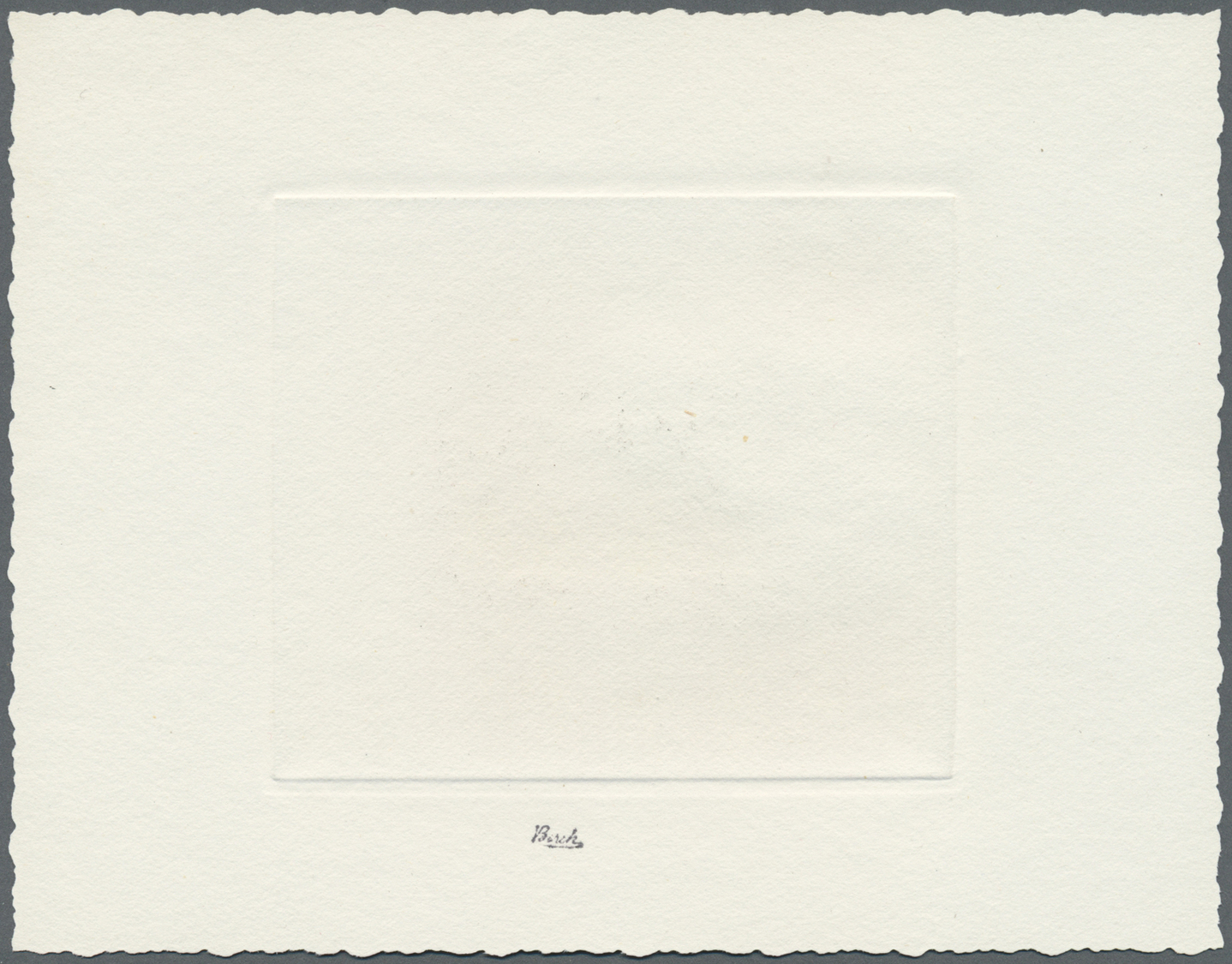 (*) Fezzan: 1946, 2fr. Fort De Sebha, Epreuve D'artiste In Black On White Paper, With Signature Cortot. Maury 24 - Covers & Documents