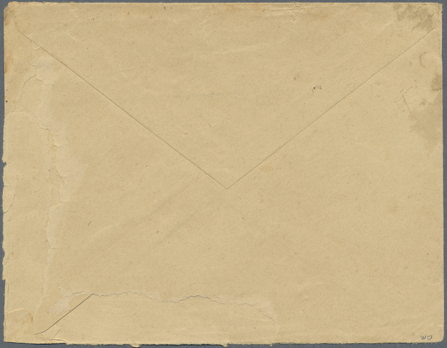 Br Französisch-Guinea: 1898. Stampless Envelope (faults) Written From Timbo, French Guinee Addressed To The 'Kourousso M - Other & Unclassified