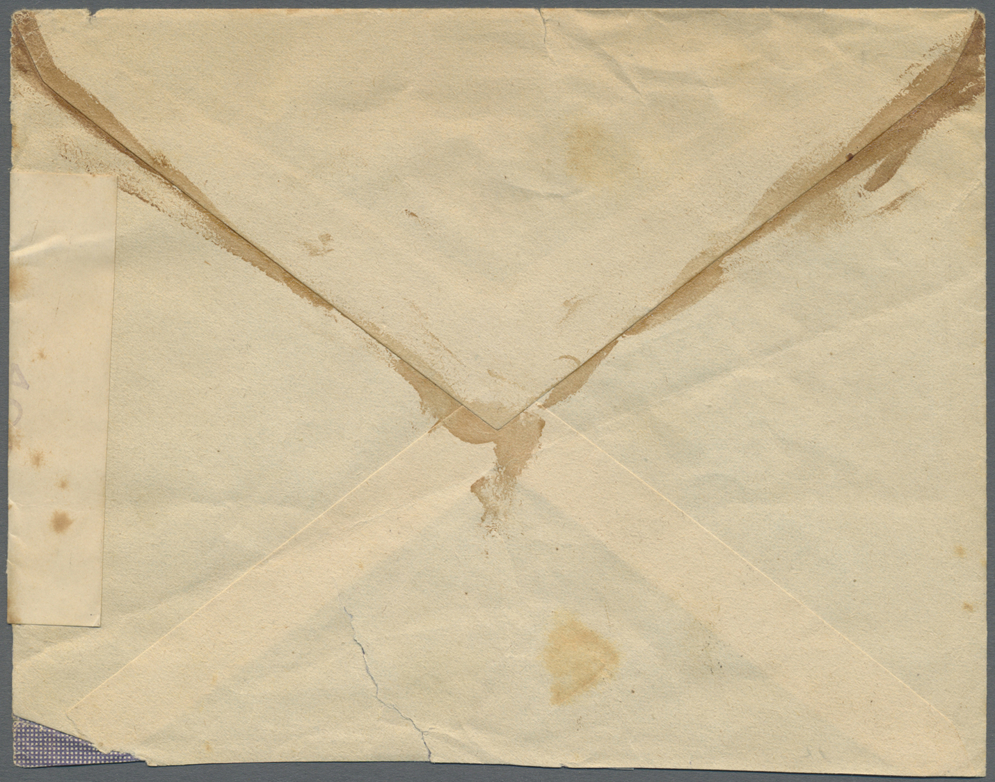 Br Französische Somaliküste: 1940. Censored Envelope To Nairobi, Kenya Bearing Cote Des Somalis Yvert 123, 20c Blue, Yve - Used Stamps