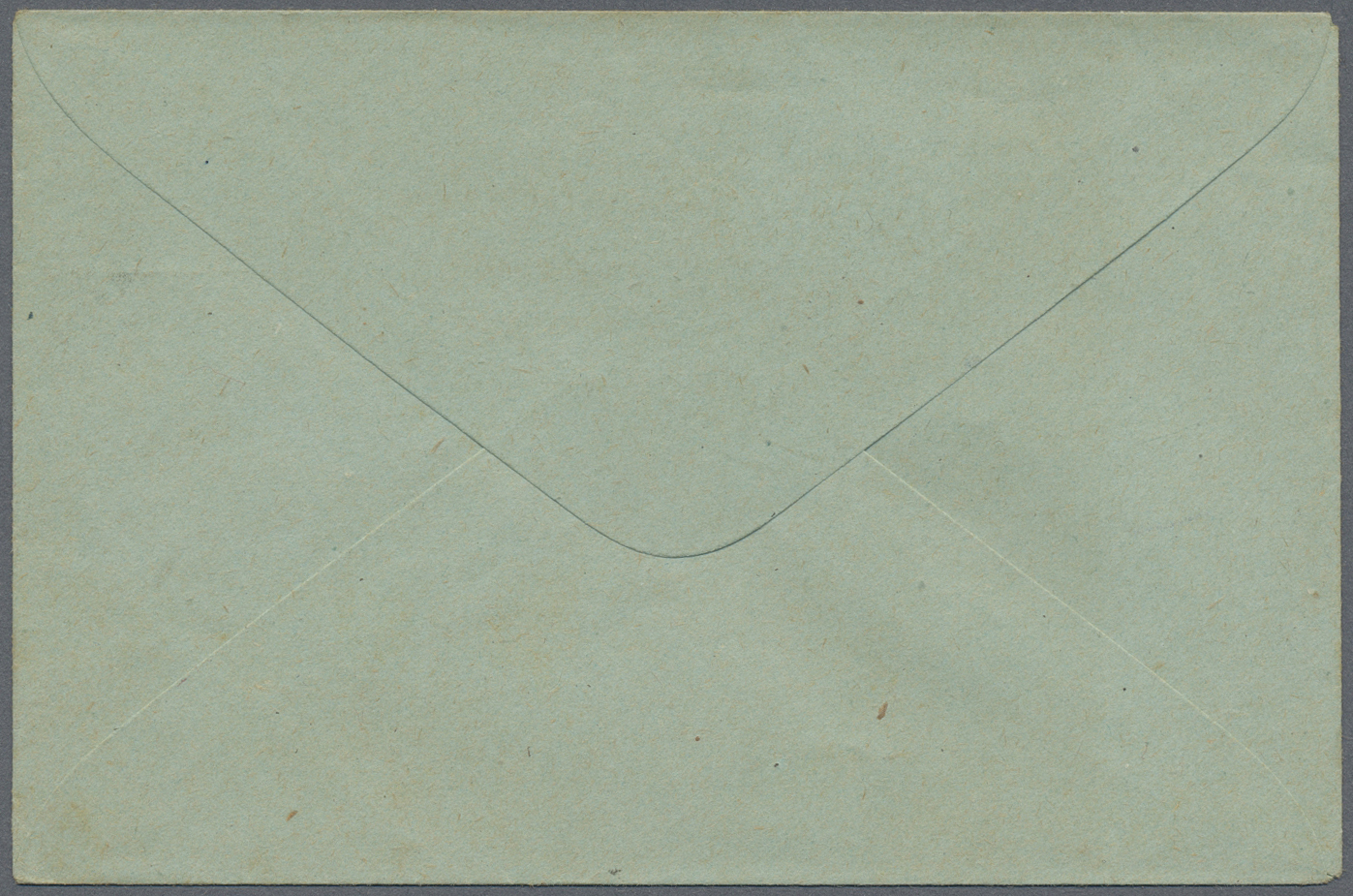 GA Monaco - Vorläufer: 1885, France: 5 C Green Sage Postal Stationery Envelope, Local Usage As Forerunner With Cd - ...-1885 Prephilately