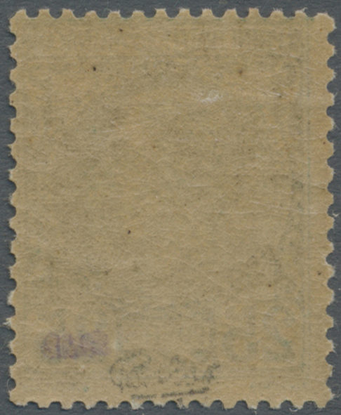 ** Monaco: 1885, 25 C Bluish Green Mint Never Hinged, Signed Calves - Unused Stamps