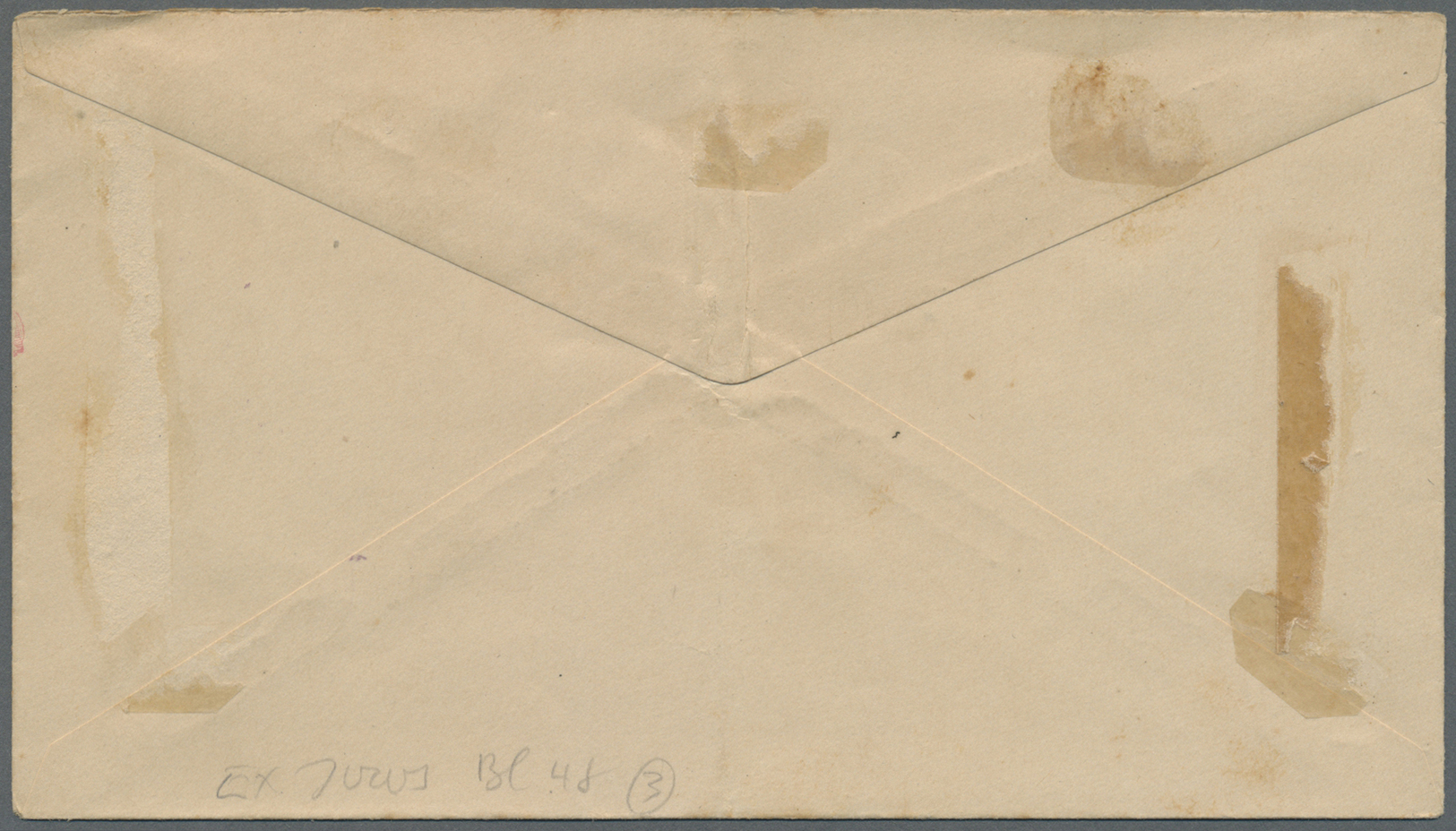 GA Hawaii - Ganzsachen: 1884-93: Two MISPRINTED Postal Staionery Envelopes 2c. Rose, Format B (151:86), Both With Stamps - Hawaii