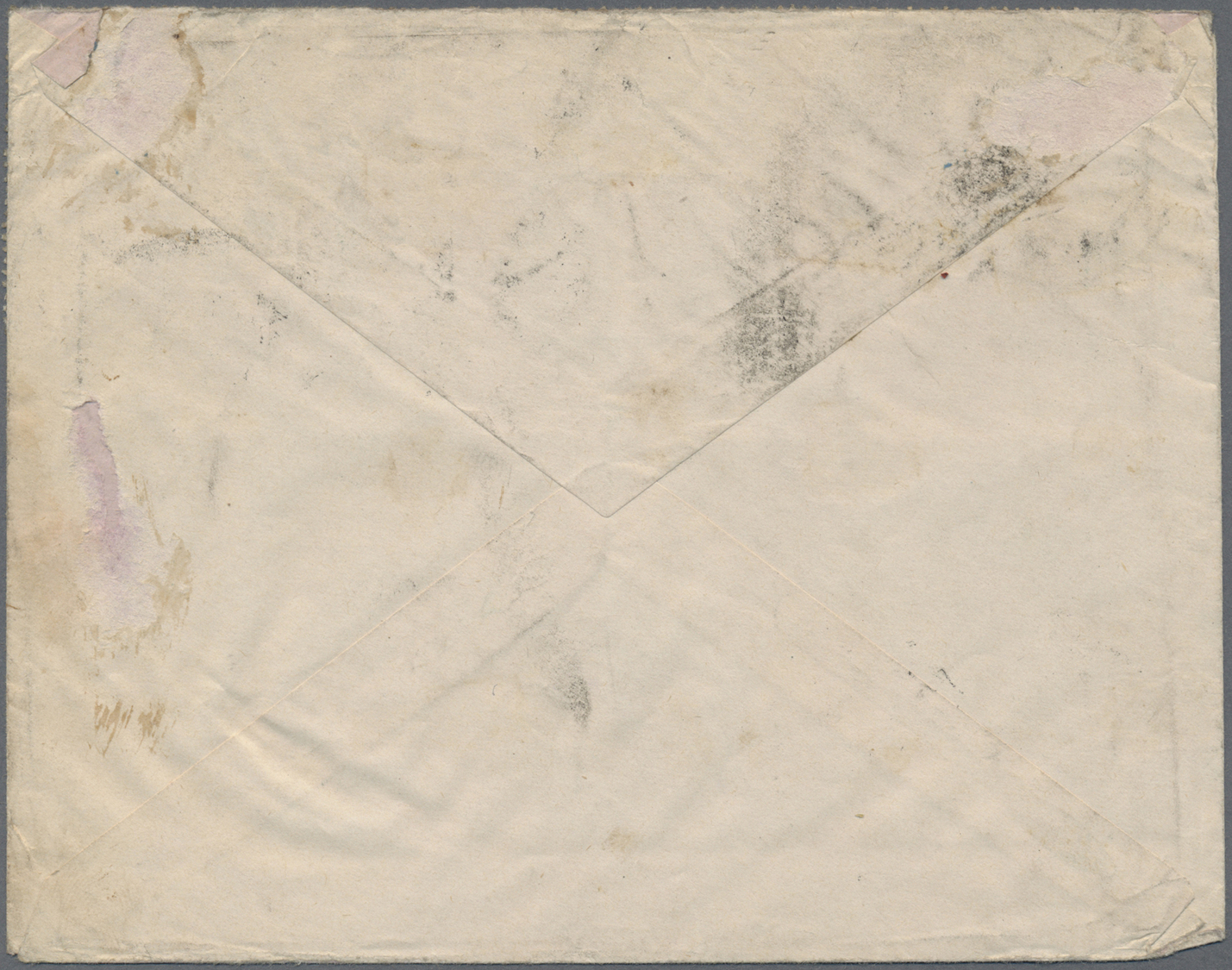 Br Italienisch-Eritrea: 1921. Envelope Addressed To Paris, France Yvert 31, 5c Green (block Of 12) Tied By Adi Caieh/Eri - Erythrée