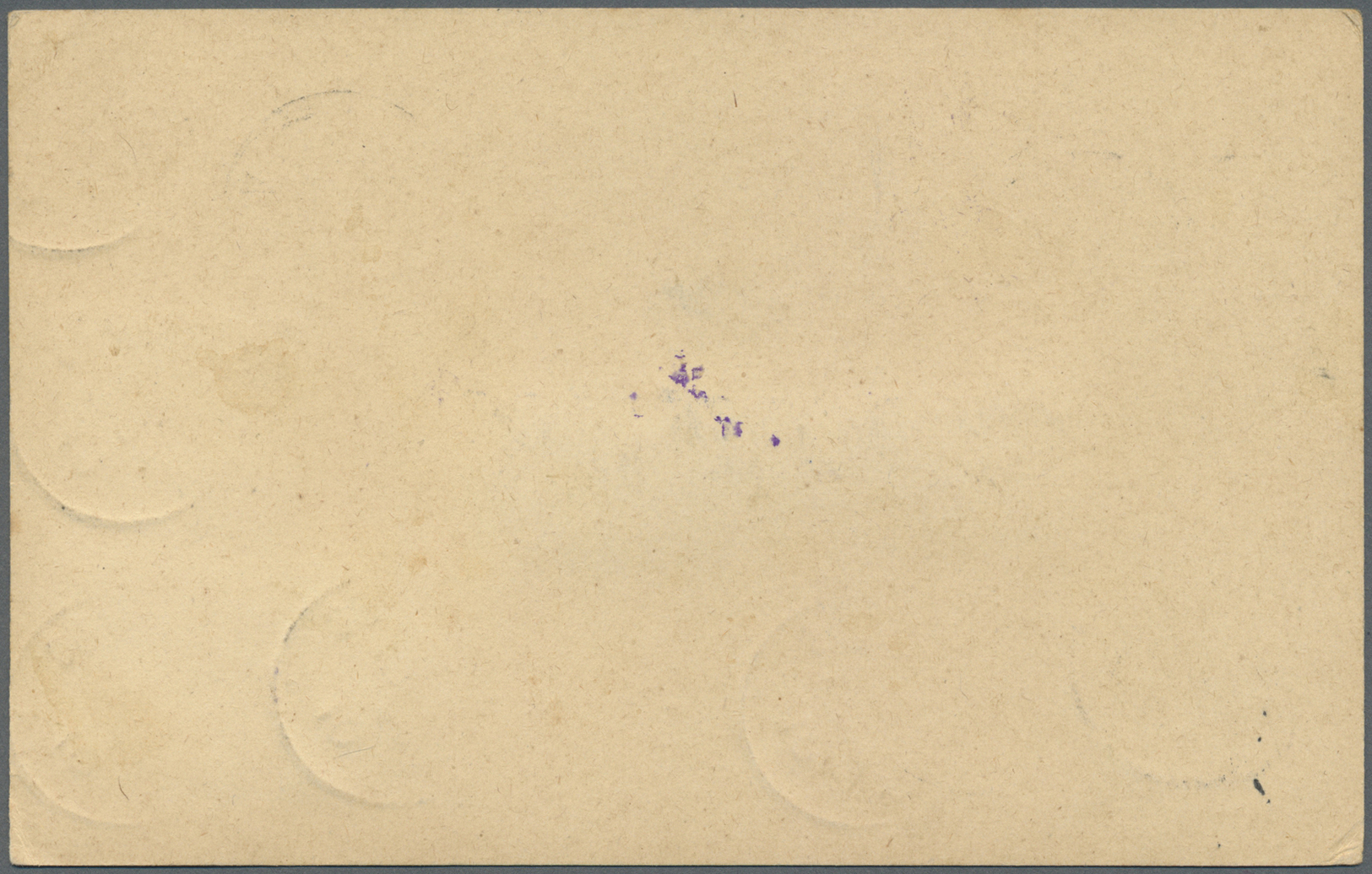 GA Jungferninseln / Virgin Islands: 1901, 1 D Statinonery Card With Additional Franking Of 1 D And Vertical Pair 1/2 D T - British Virgin Islands