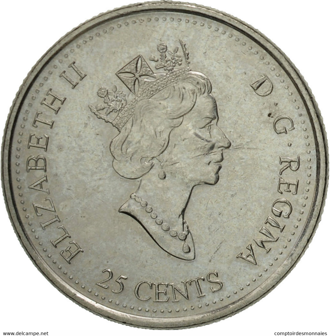 Monnaie, Canada, Elizabeth II, 25 Cents, 1999, Royal Canadian Mint, Ottawa, SUP - Canada