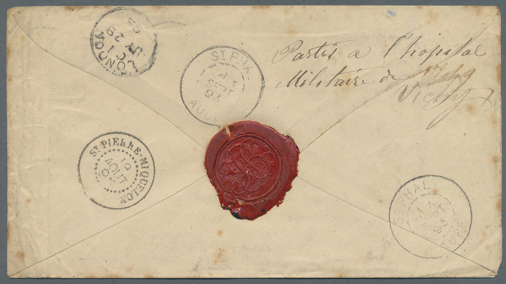 GA Niederlande - Ganzsachen: 1893. Sealed Postal Stationery Envelope 12½c Grey Cancelled By Breda Double Ring '26 - Postal Stationery