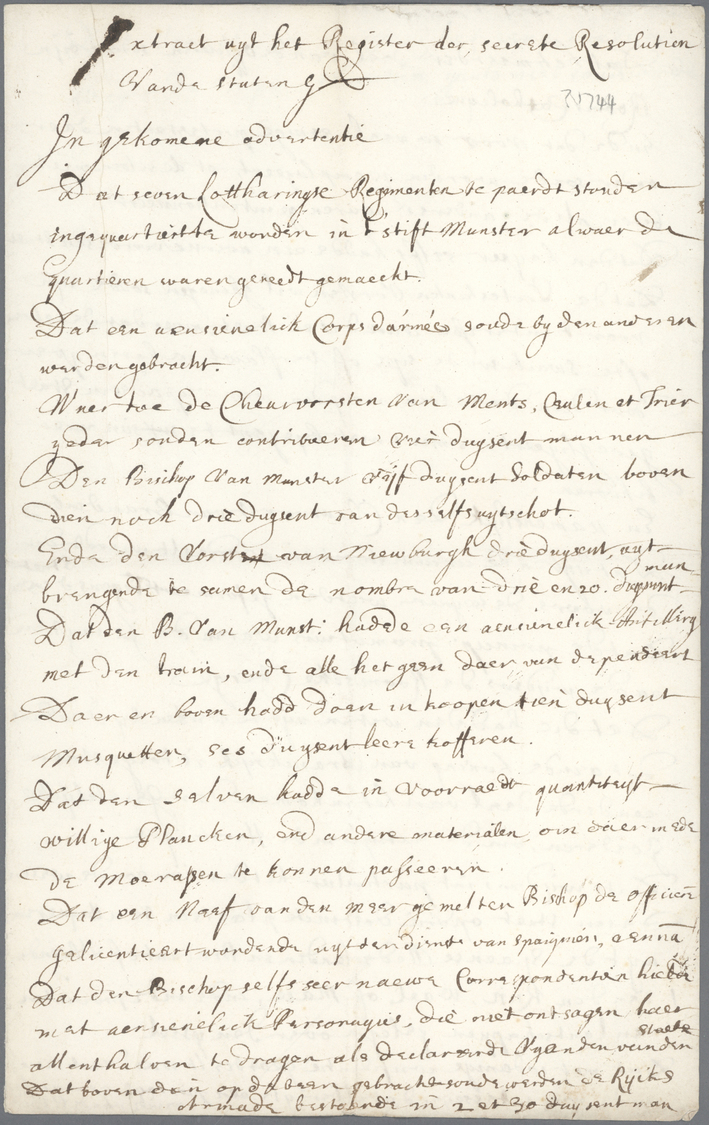Br Niederlande - Besonderheiten: 1861, zwei Briefinhalte, zusammen acht Seiten, überschieben "Lettre secrete (geh