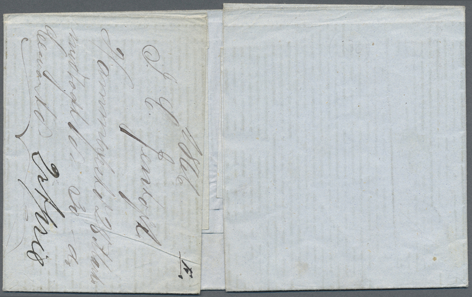 Br Norwegen: 1866, Folded Letter Franked With 4 Skilling Coat Of Arms Nicely Cancelled HAMMERFEST Sent Registered - Neufs