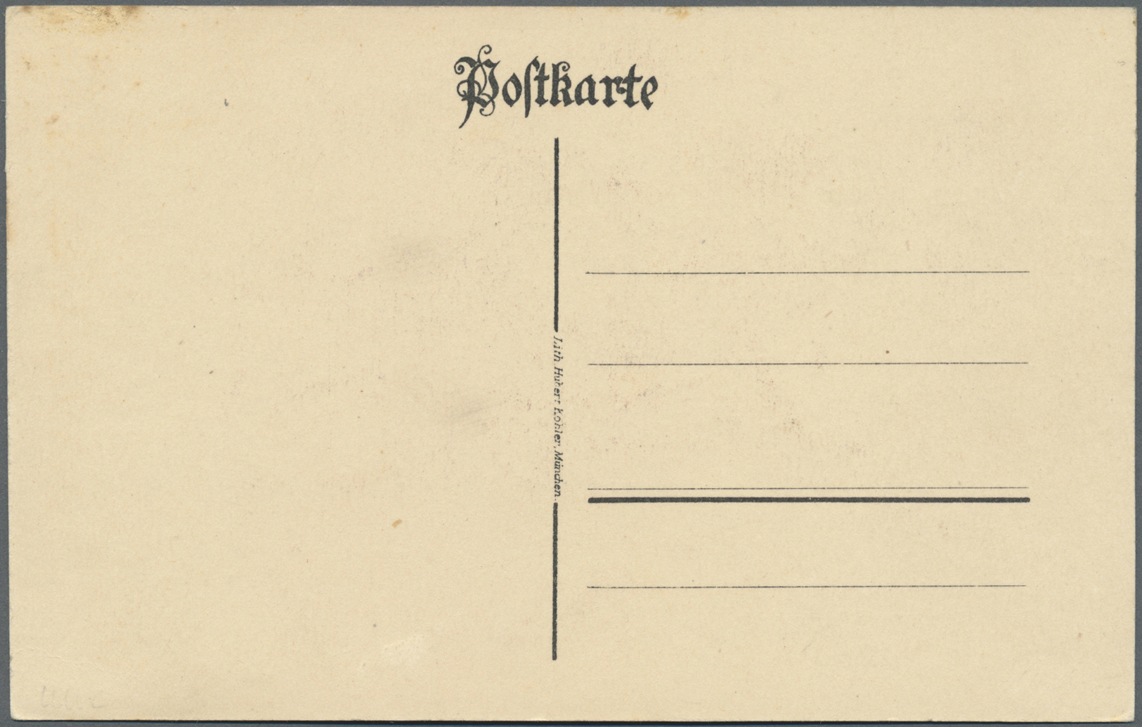 Ansichtskarten: Bayern: MÜNCHEN/KUNST: 4 Karten - 1888 "Gruss aus..." Kunstgewerbeausstellung, "Land