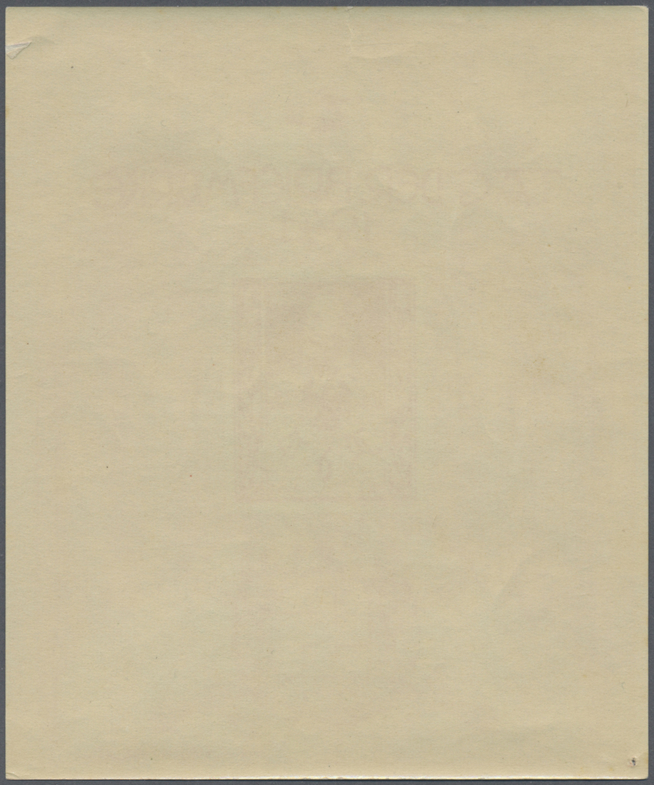 ** Österreich - Besonderheiten: 1941, Ausstellungsausgabe von Ludwig HESSHAIMER mit Abbildung 'Heinrich von Steph
