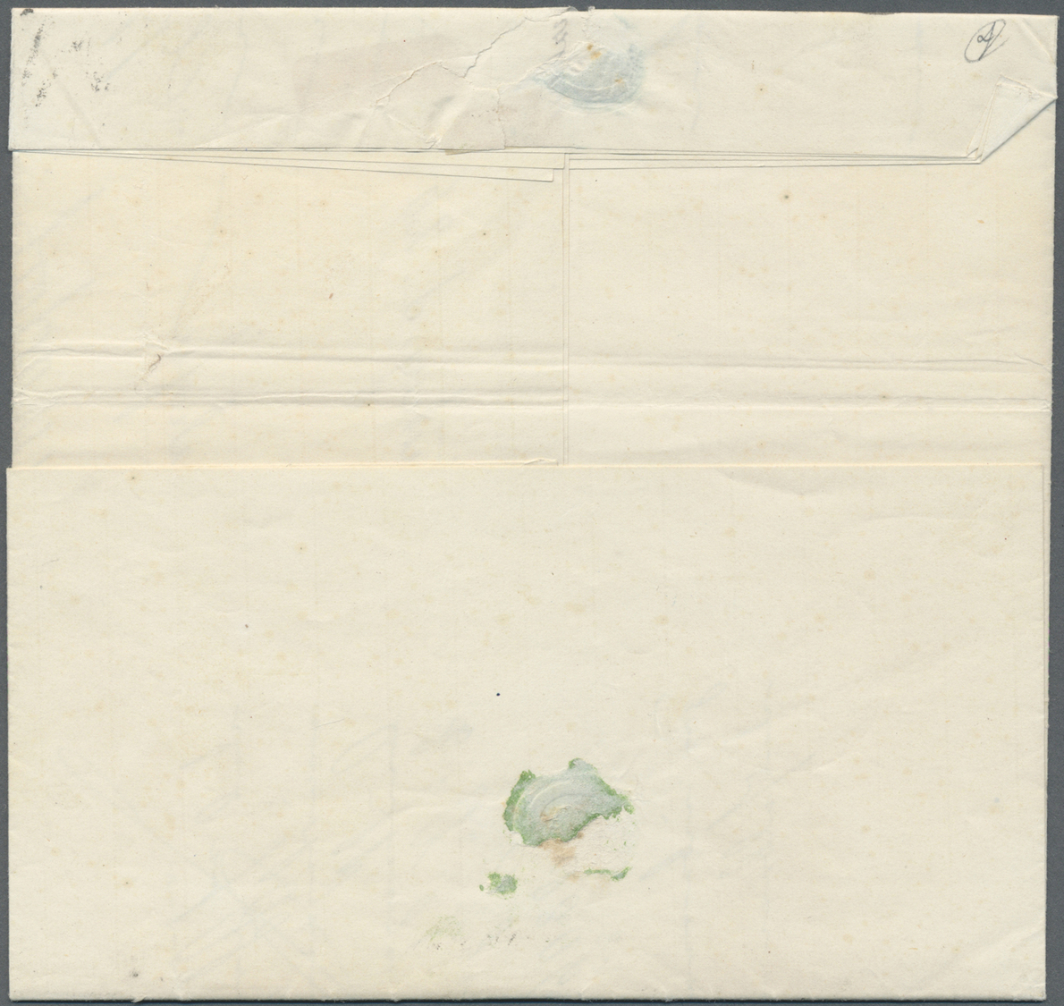 Br Russland: 1879, 7 K. Grey & Rose On VERT. LAID PAPER, Used As Single Franking On 1879 Cover From St. Petersbur - Neufs