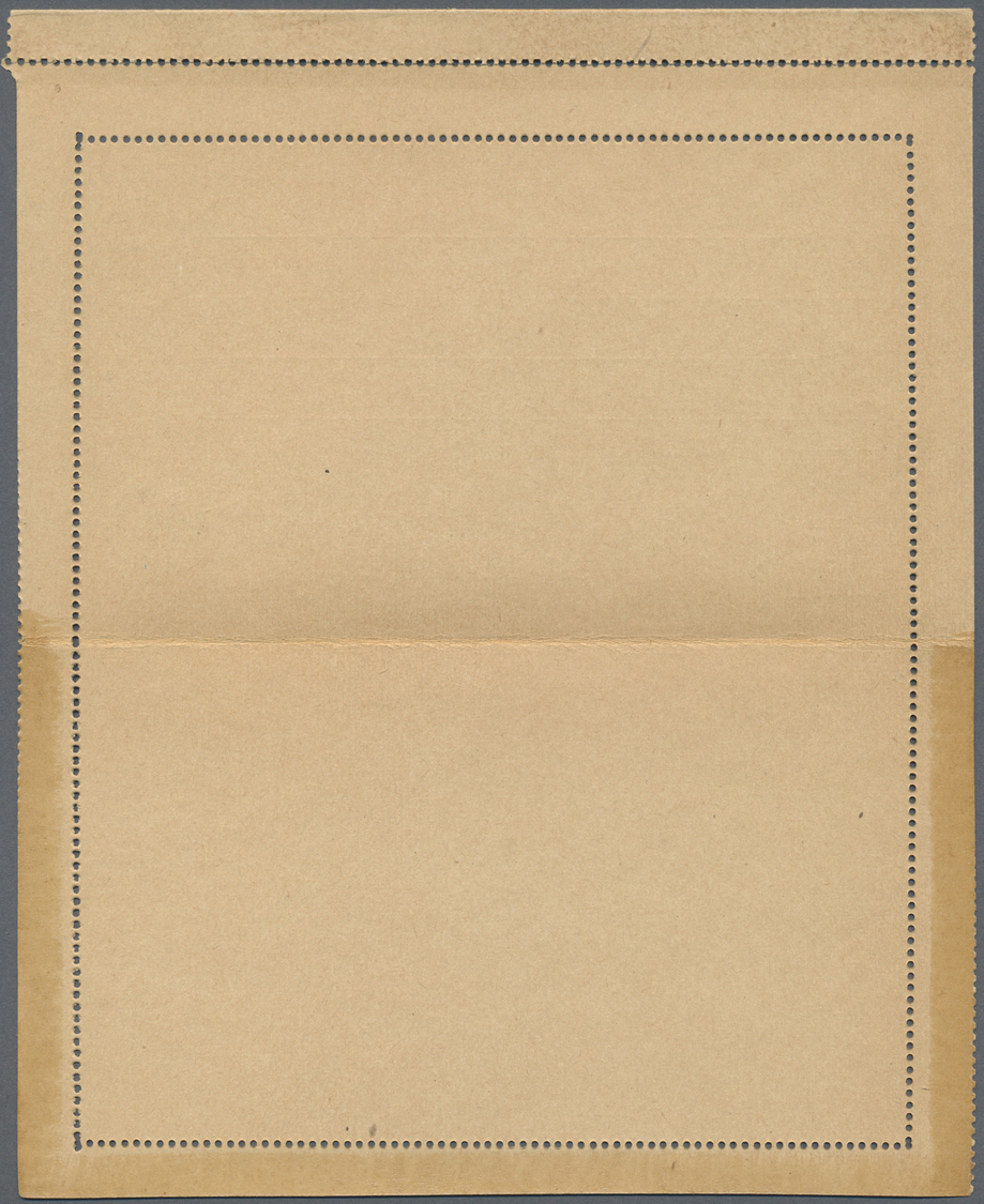 GA Russland - Ganzsachen: 1890. PROBEDRUCK Für Kartenbrief "Brief / Mit Bezahlter Antwort". Links Vs. Doppeladler - Entiers Postaux