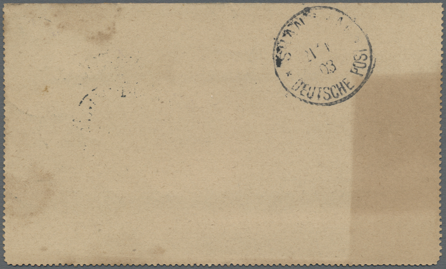 GA Russland - Ganzsachen: 1902. Russian Postal Stationery Letter Card 7k Blue (tropical Toning) Upgraded With Yve - Entiers Postaux
