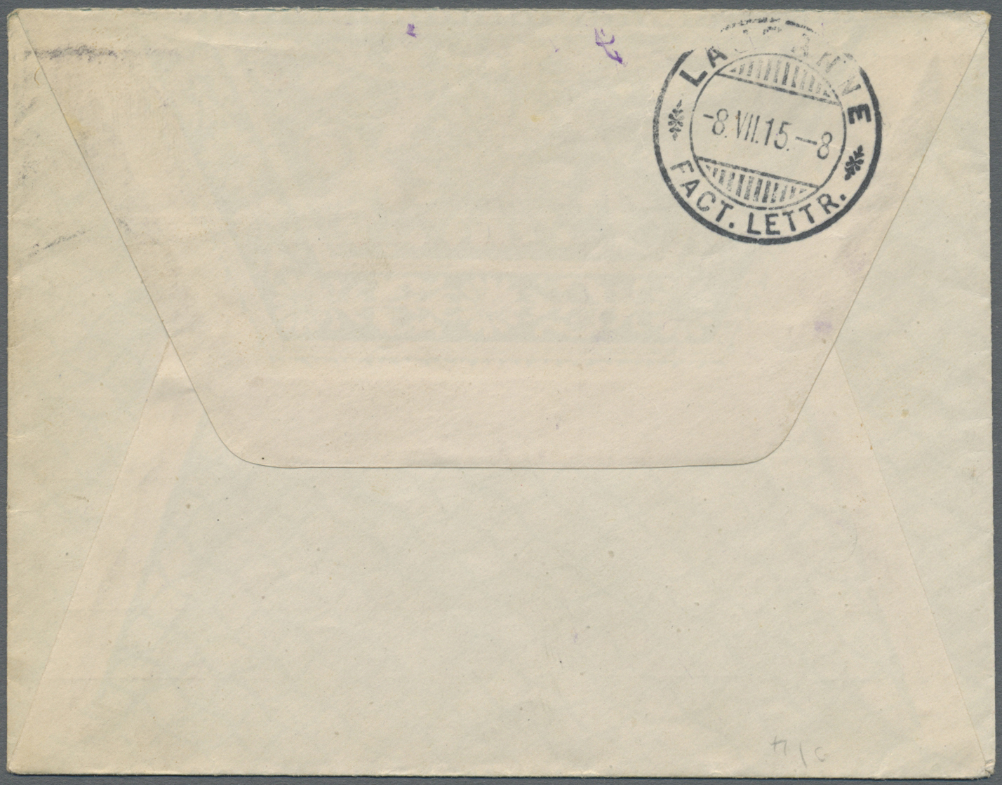 Br Russland - Besonderheiten: 1915. German P.O. W. Camp Printed Envelope Headed 'Geprüft Kommandantur Holzminden - Autres & Non Classés