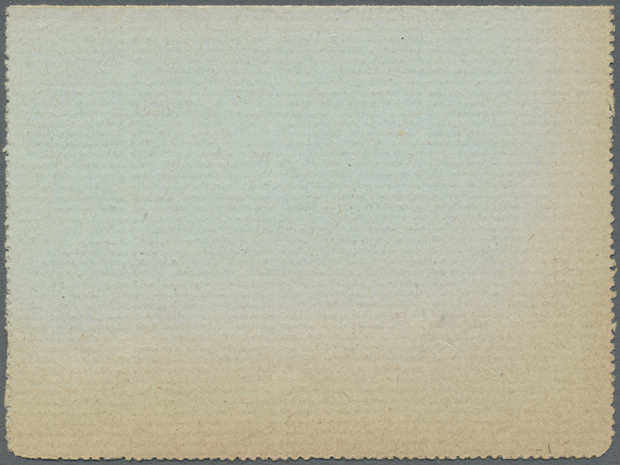 Br Russland - Besonderheiten: 1917. Stampless Letter Card Addressed To Paris Cancelled By 'Tresor Et Postes' Cds - Autres & Non Classés
