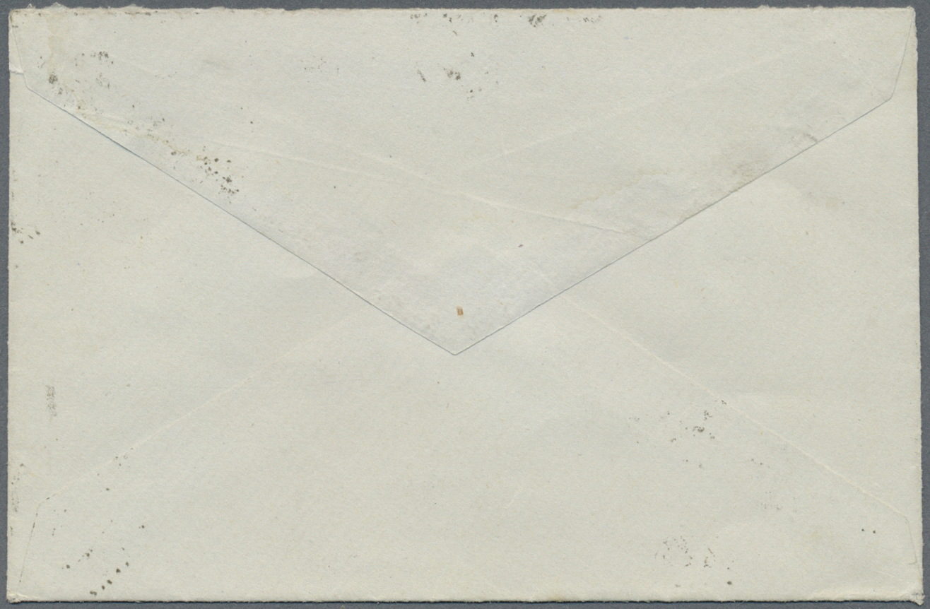 GA Schweden - Ganzsachen: 1890, 5 (FEM) ö. Postal Stationery Envelope With Watermark 1 Y And Additional Franking - Postal Stationery