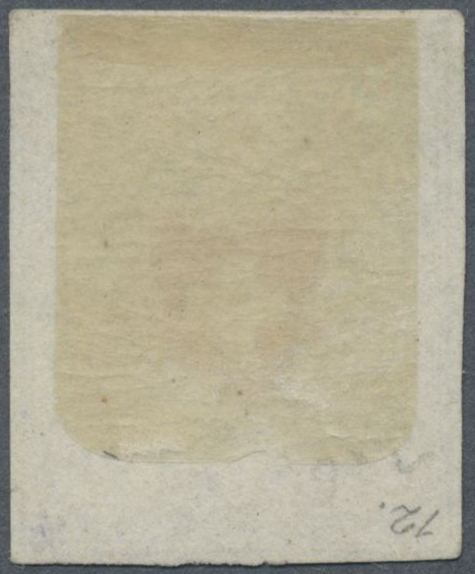 O Schweiz: 1850, 2 1/2 Rp. Orts-Post Mit Kreuzeinfassung (ZNr. 13I Type 12), Altattest Zumstein+cie "Sehr Leicht - Unused Stamps