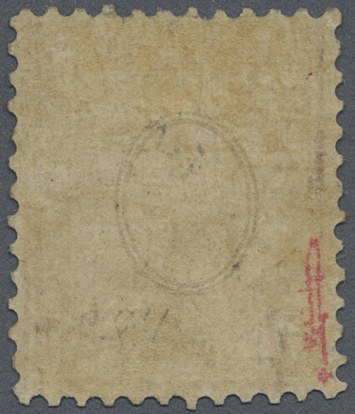 * Schweiz: 1863. Sitzende Helvetia 60 Rp. Kupferbronze, Ungebraucht Mit Vollem Originalgummi In Frischer Farbe, - Unused Stamps