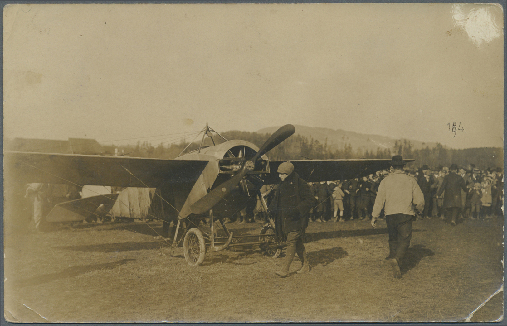 Br Schweiz - Halbamtliche Flugmarken: 1913, 50 C. Flugpost Bern - Burgdorf Und Zufrankatur Je Mit Flugpost-Sonder - Used Stamps