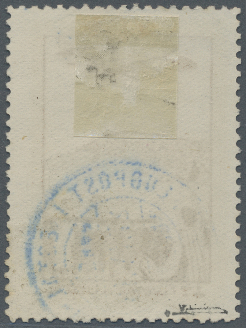 O Schweiz - Halbamtliche Flugmarken: 1913, 50 C. Flugpost Liestal-Rheinfelden Sauber Gestempelt, Sign. Liniger. - Used Stamps