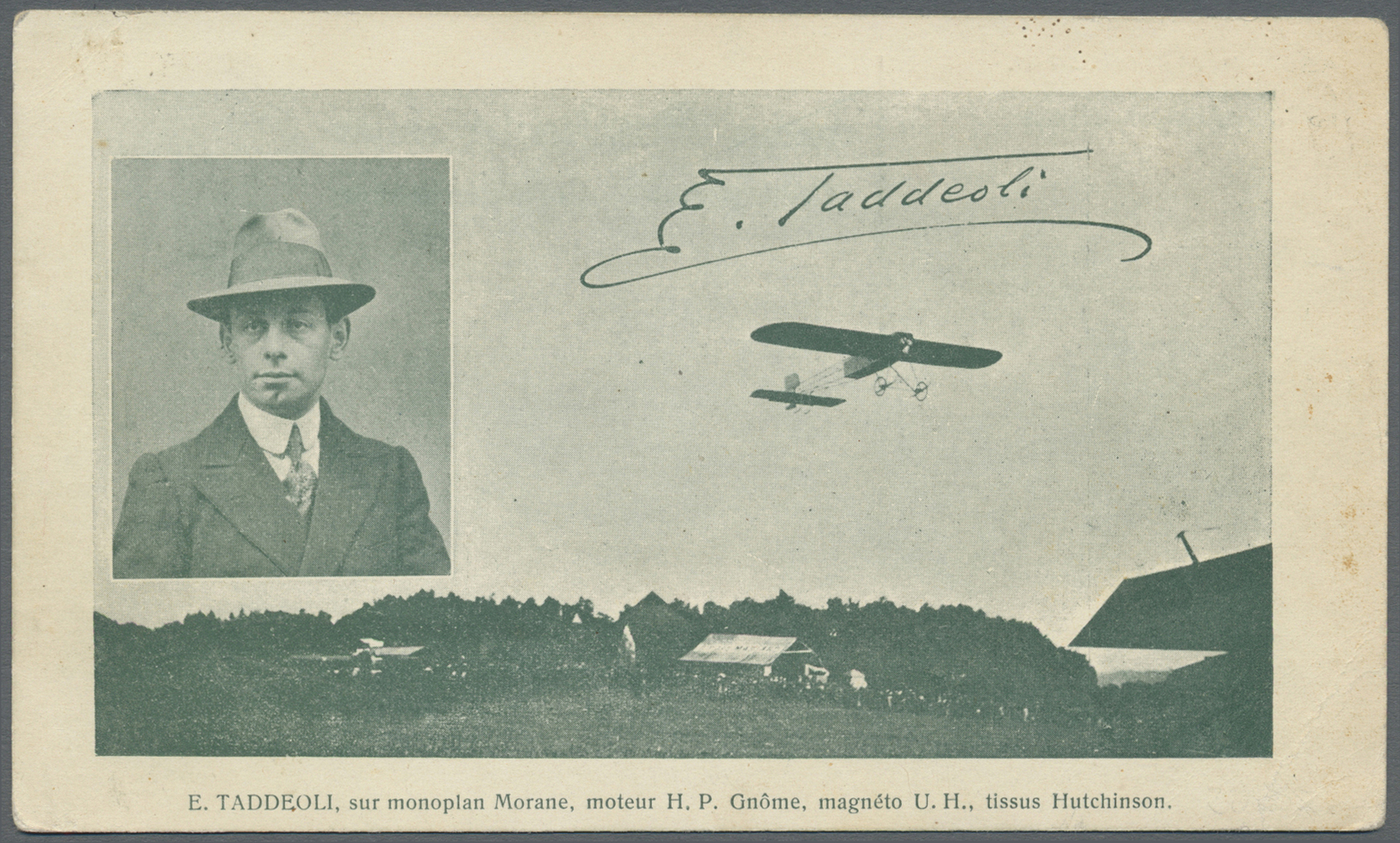 Schweiz - Halbamtliche Flugmarken: 1913, Sitten-Siders, 80 C. Karminrot Auf Gestrichenem Papier (vs. Repariert - Used Stamps