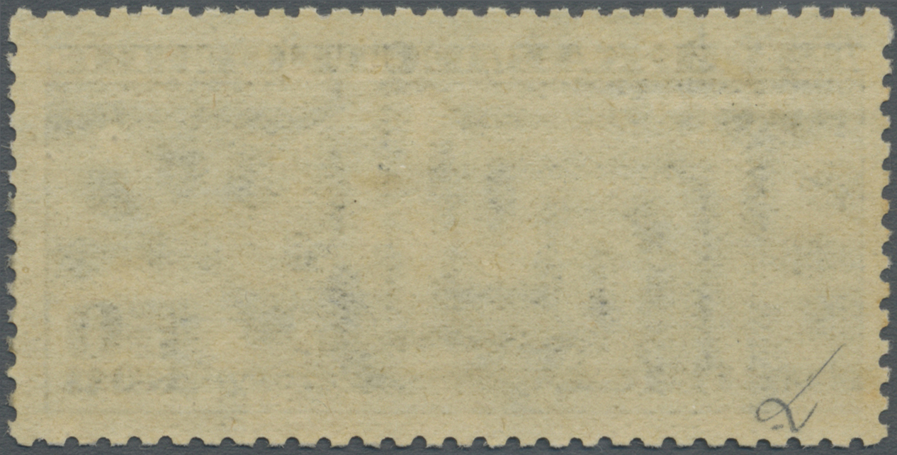 ** Sowjetunion: 1931, 50kop. Grey-blue, Horizontal Wm "Greek Border And Rosettes", Fresh Colour, Well Perforated, - Lettres & Documents