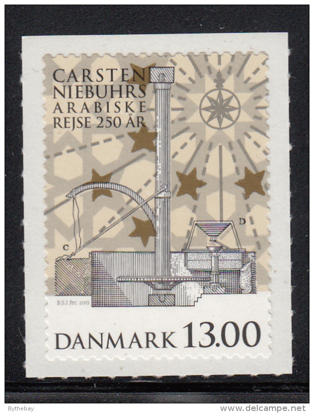 Denmark MNH Scott #1537 13k Horse-drawn Mill Carsten Niebuhrs' Arabian Expedition 250th Anniversary - Ongebruikt