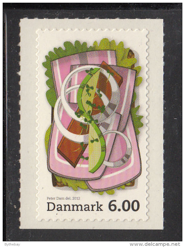 Denmark MNH Scott #1601 6k Rolled Sausage Sandwich - Nuovi