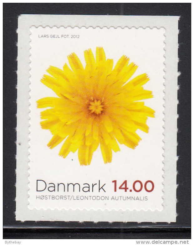 Denmark MNH Scott #1610 14k Leontodon Autumnalis - Nuovi