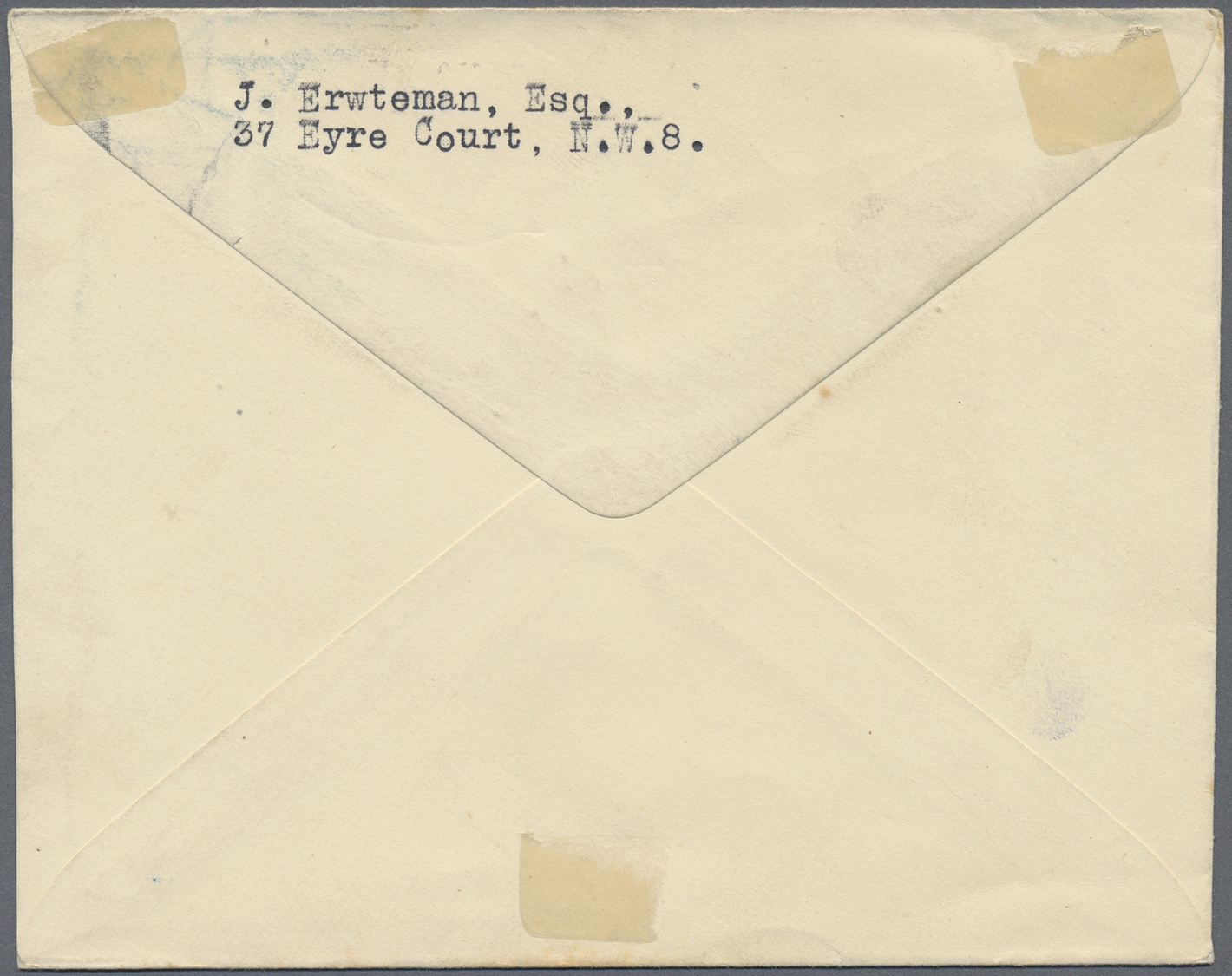 Br Tschechoslowakei - Besonderheiten: 1942. Stampless Envelope Addressed 'c/o The Czechoslovakia Government, Picc - Autres & Non Classés