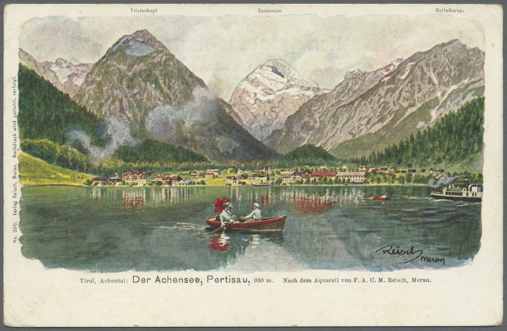 Ansichtskarten: Österreich: TIROL 1900/1924 (ca.), Bestand von ca. 25 AK Nord-Tirol und ca. 78 AK Sü