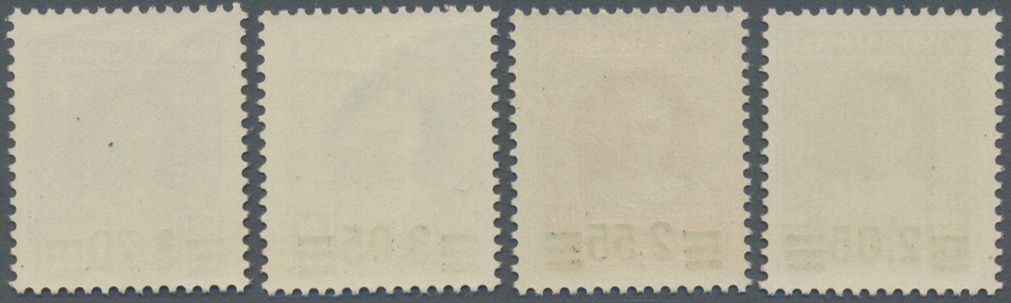 ** Vatikan: 1934, „PROVISORIEN” 2,05 L , 2,55 L, 3,05 L Und 3,70 L Tadellos Postfrisch. - Covers & Documents