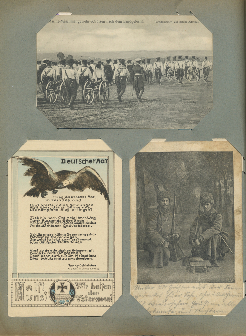 Ansichtskarten: Deutschland: MILITARIA: 1910/1918, Sammlung Von Ca. 300 Propagandakarten Rund Um Den - Andere & Zonder Classificatie