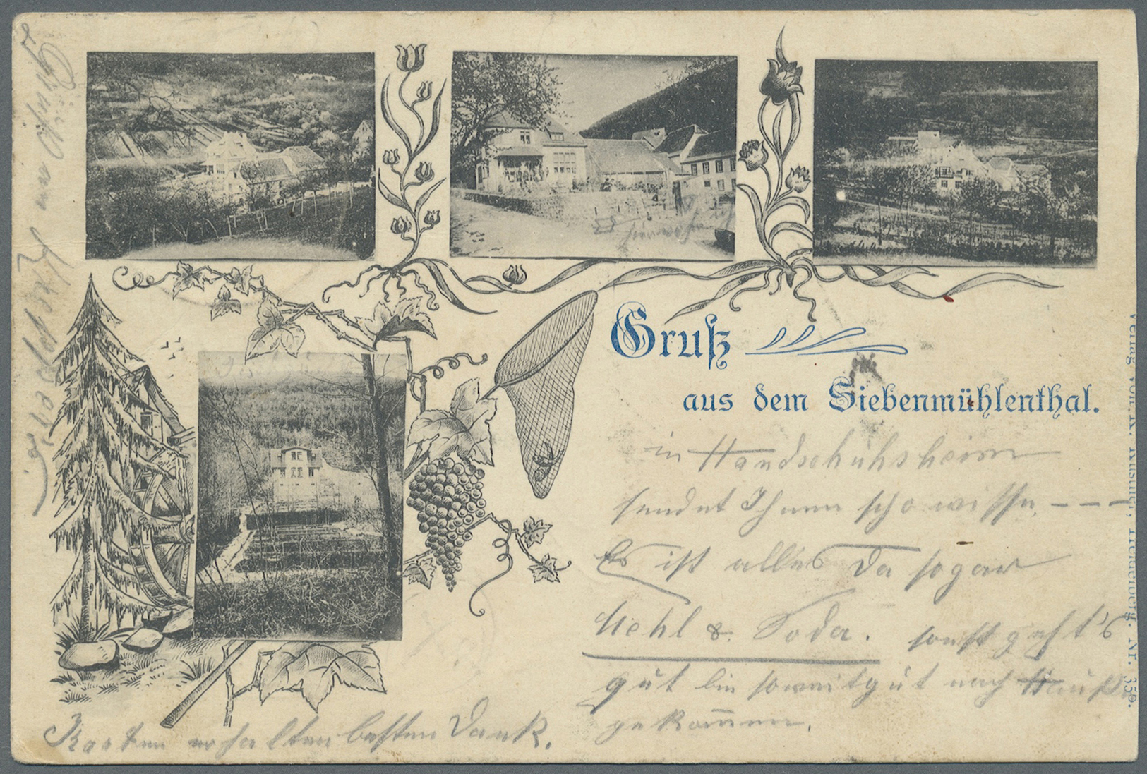 Ansichtskarten: Baden-Württemberg: BADEN: 1895-1910 (ca.), Sammlung Von Ca. 70 Ansichtskarten, Dabei - Altri & Non Classificati