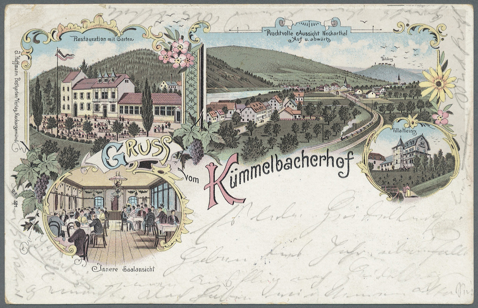 Ansichtskarten: Baden-Württemberg: BADEN: 1895-1910 (ca.), Sammlung von ca. 70 Ansichtskarten, dabei