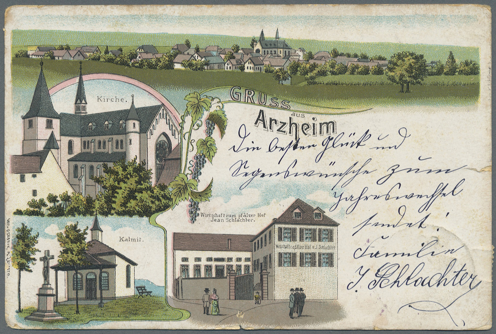 Ansichtskarten: Baden-Württemberg: BADEN: 1895-1910 (ca.), Sammlung von ca. 70 Ansichtskarten, dabei