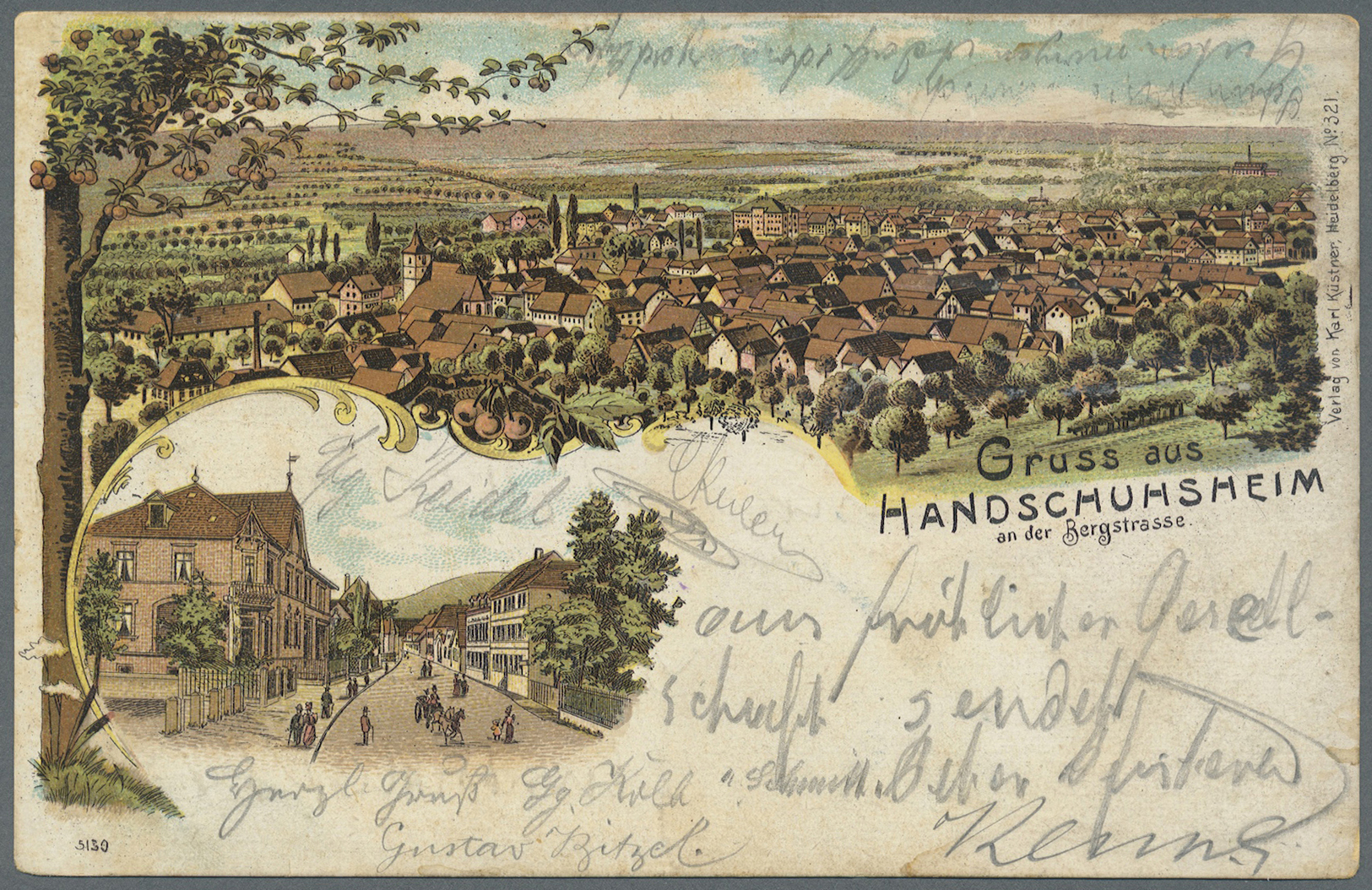 Ansichtskarten: Baden-Württemberg: BADEN: 1895-1910 (ca.), Sammlung von ca. 70 Ansichtskarten, dabei