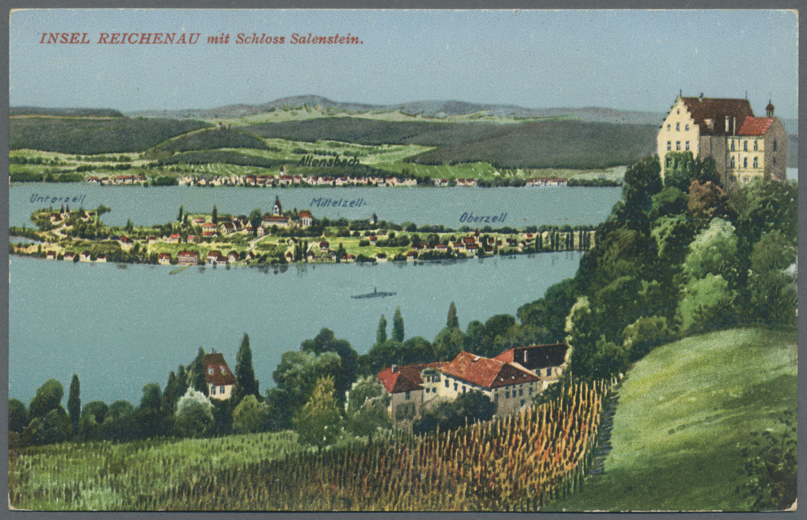 Ansichtskarten: Baden-Württemberg: KONSTANZ und Umgebung, (alte PLZ 7750-7759) Partie von schätzungs