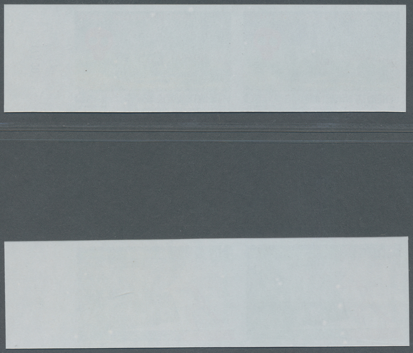 ** Vereinte Nationen - Wien: 1991. Complete Imperforate Set "Banning Of Chemical Weapons" In Horizontal Pairs Sho - Neufs