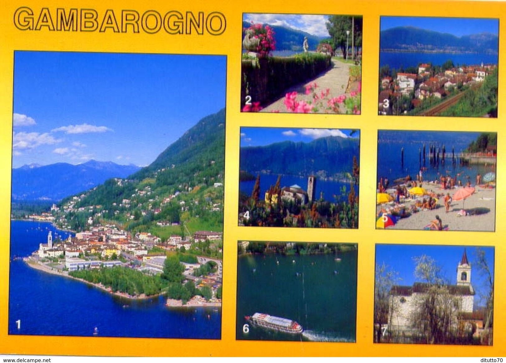 Gambarogno - Lago Maggiore - 4150-13071 - Formato Grande Viaggiata – E 2 - Arogno