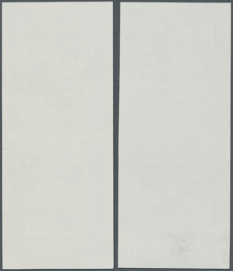 ** Vereinte Nationen - Wien: 1991. Complete Imperforate Set "UNPA, 40th Anniversary" In Vertical Pairs Showing "P - Neufs