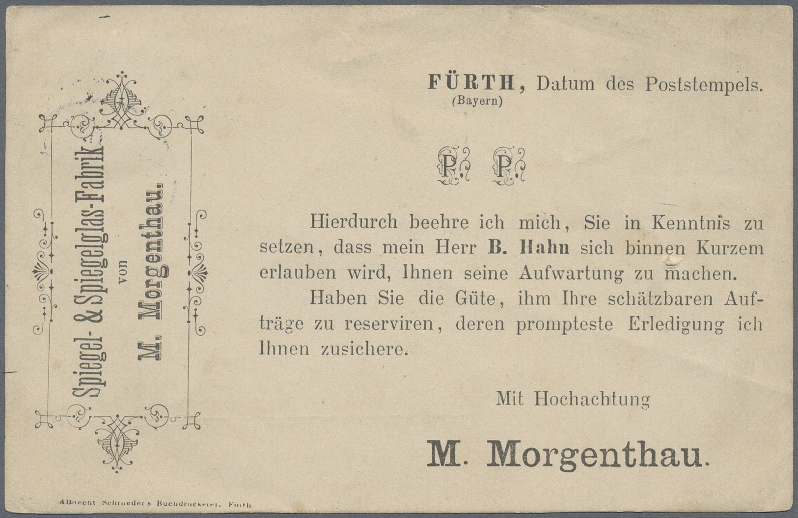 Ansichtskarten: Bayern: FÜRTH (alte PLZ 8510), Sehenswerte Partie Mit 16 Historischen Ansichtskarten - Andere & Zonder Classificatie