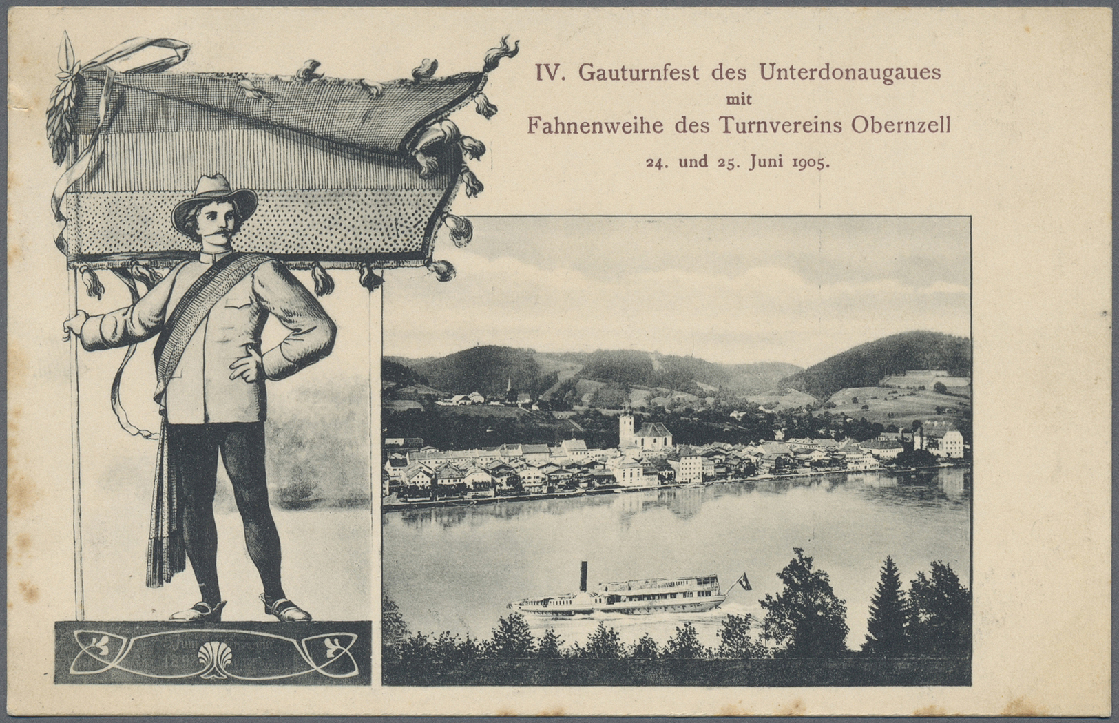 Ansichtskarten: Bayern: PASSAU Und Umgebung (alte PLZ 839), Kleines Konvolut Mit 17 Historischen Ans - Altri & Non Classificati