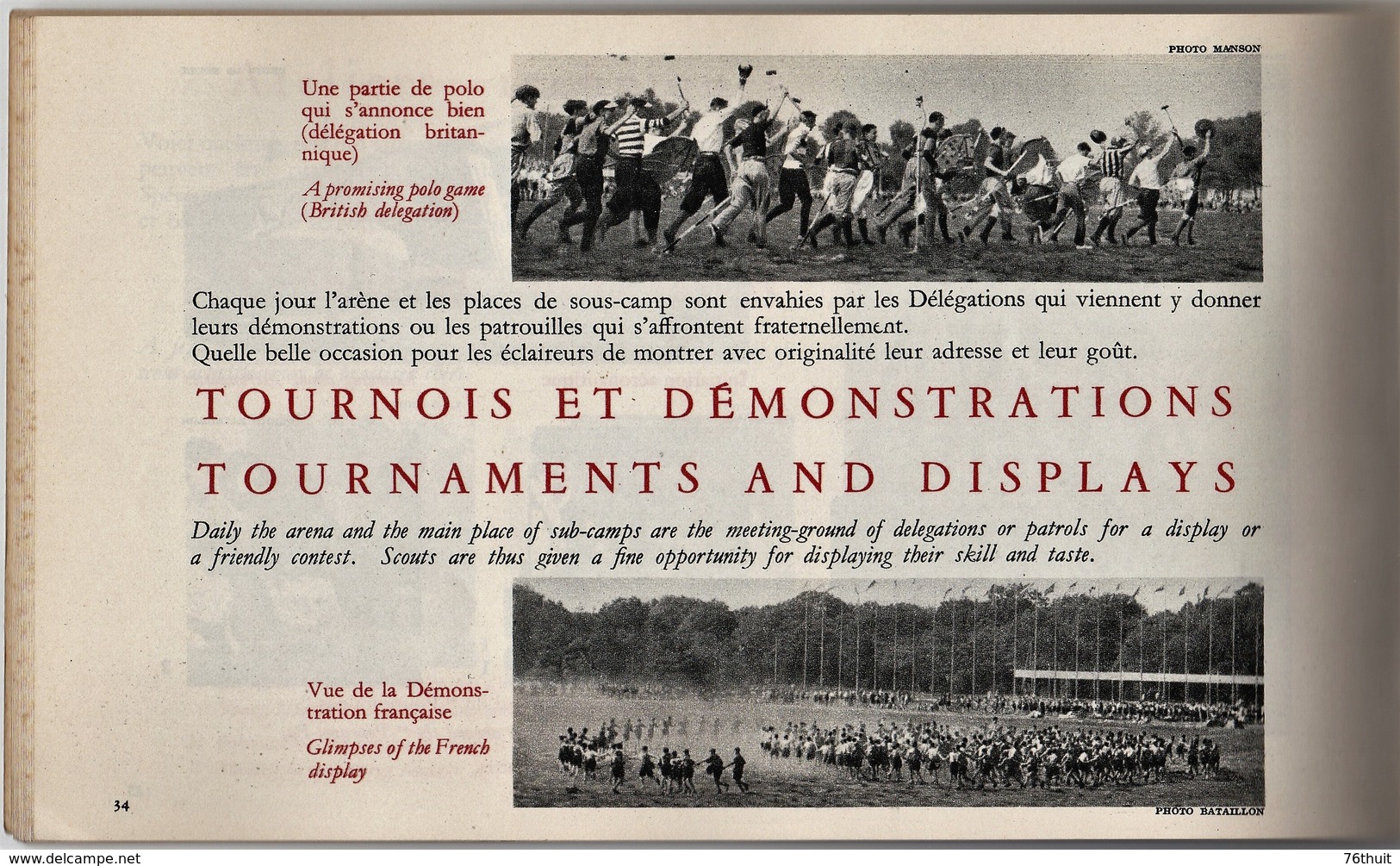 1947 - LE JAMBOREE DE LA PAIX - Forêt De MOISSON - Ed.Delrieu Paris - Scoutisme - Paix - Autres & Non Classés